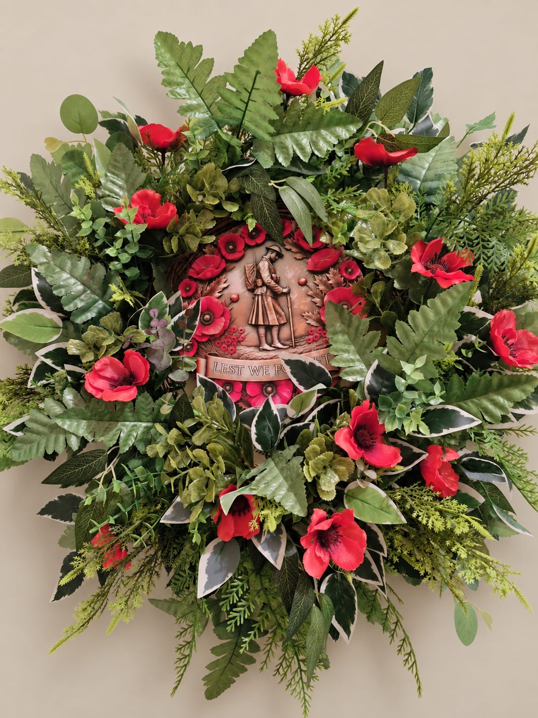 Woodland Reindeer Christmas Wreath
