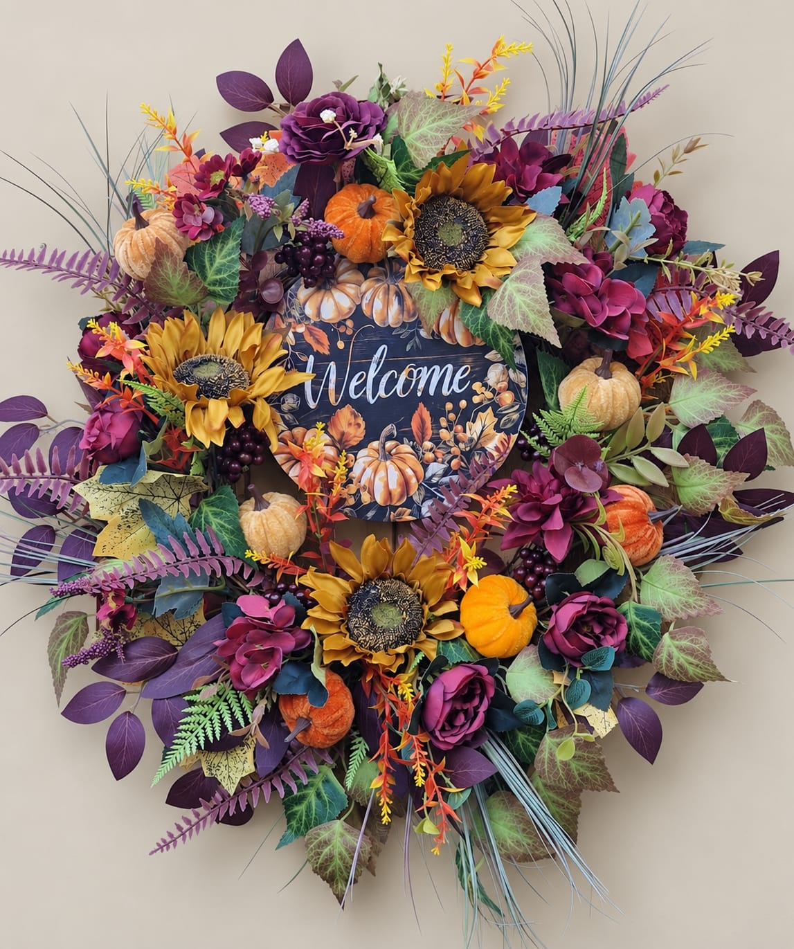 Autumn Welcome Wreath